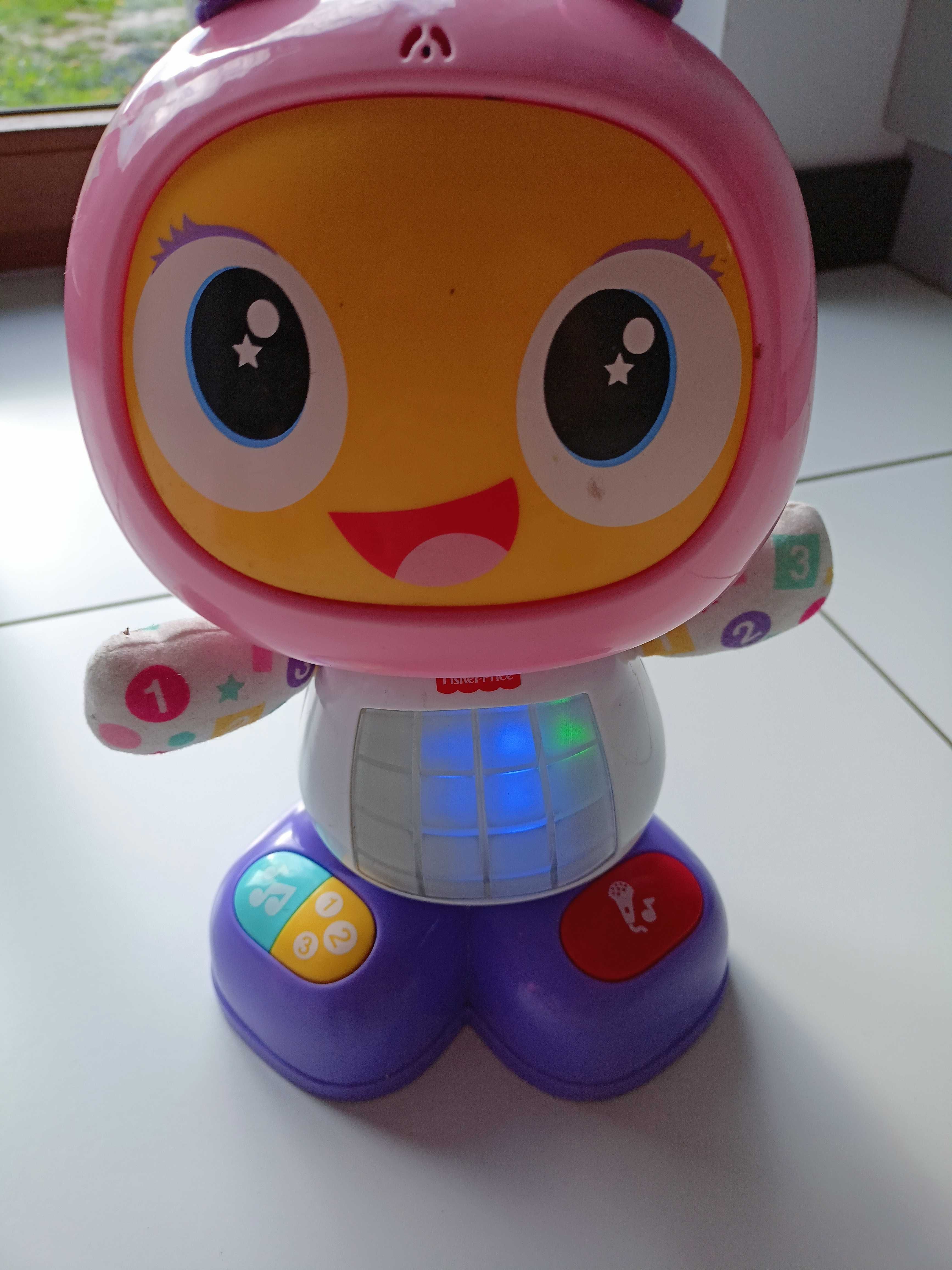 Fisher Price Bebo robot tańcz i śpiewaj robot edukacyjny interaktywny