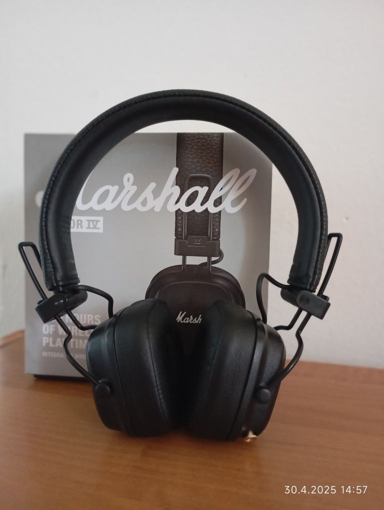 Marshall Major IV — бездротові Bluetooth навушники, як нові