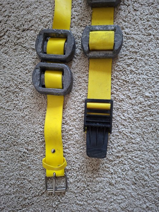 Cinto de pesos mergulho ou caça submarina