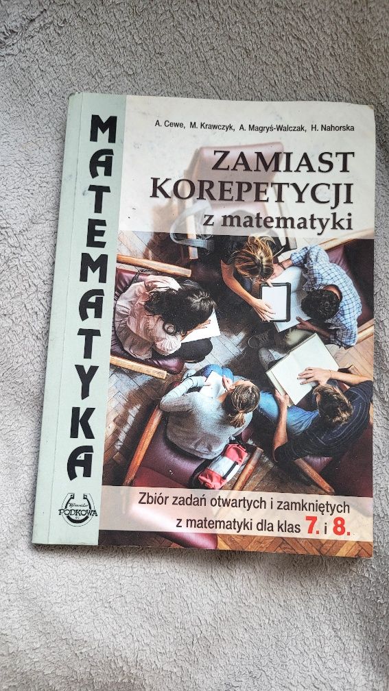 Ksiazka "Zamiast korepetycji", matematyka