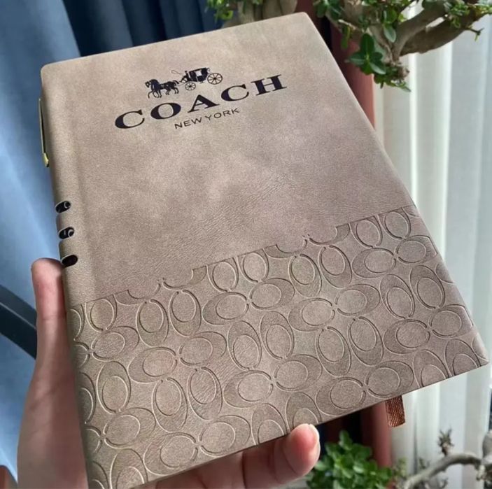 Блокнот з ручкою coach