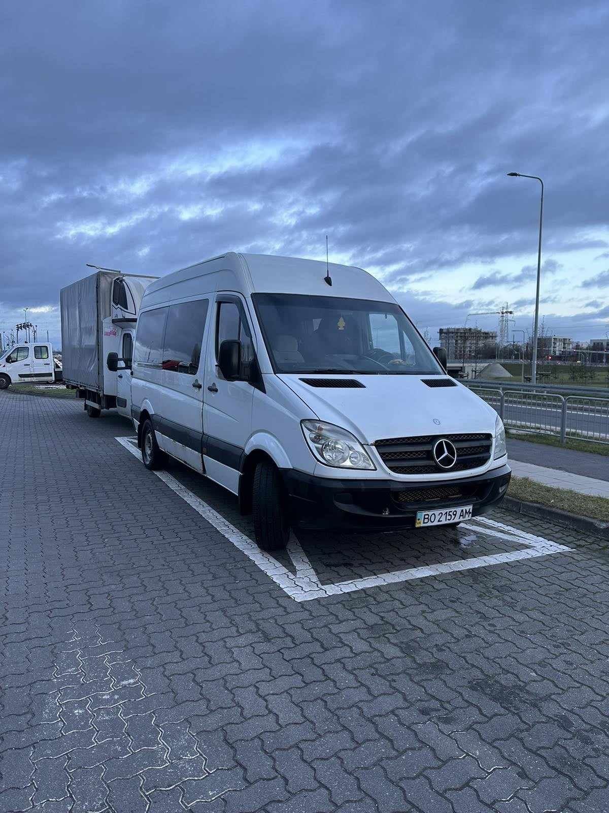 Mercedes Bens sprinter 311 na ukr rejestracji