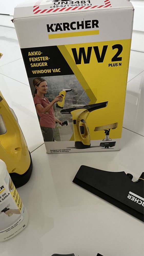 Zestaw karcher myjka do okien