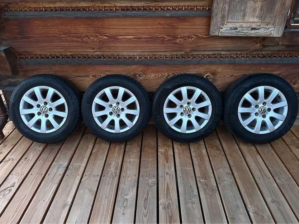 Alufelgi VW 15” / 5x112 6,5J ET50 / 195/65R15 koła letnie / Golf V VI