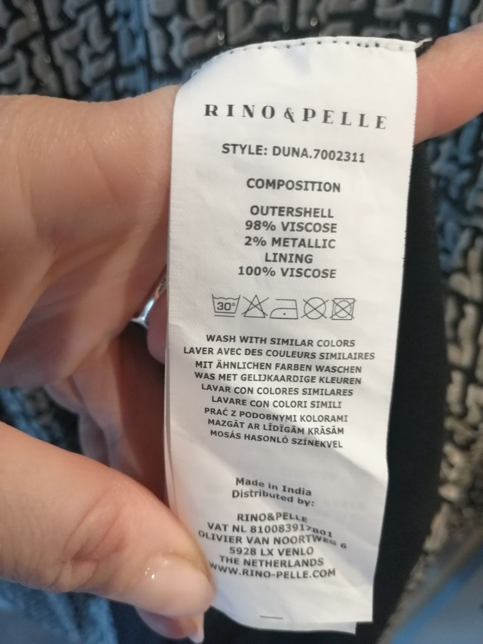 Zwiewna sukienka Rino&pelle S