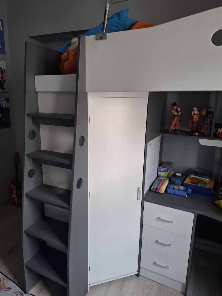 Łóżko na antresoli jysk tavlund