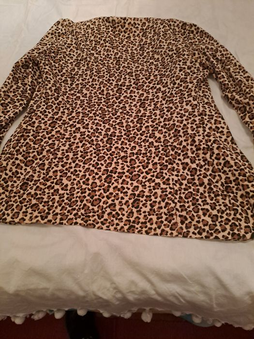 Casaco senhora animal print