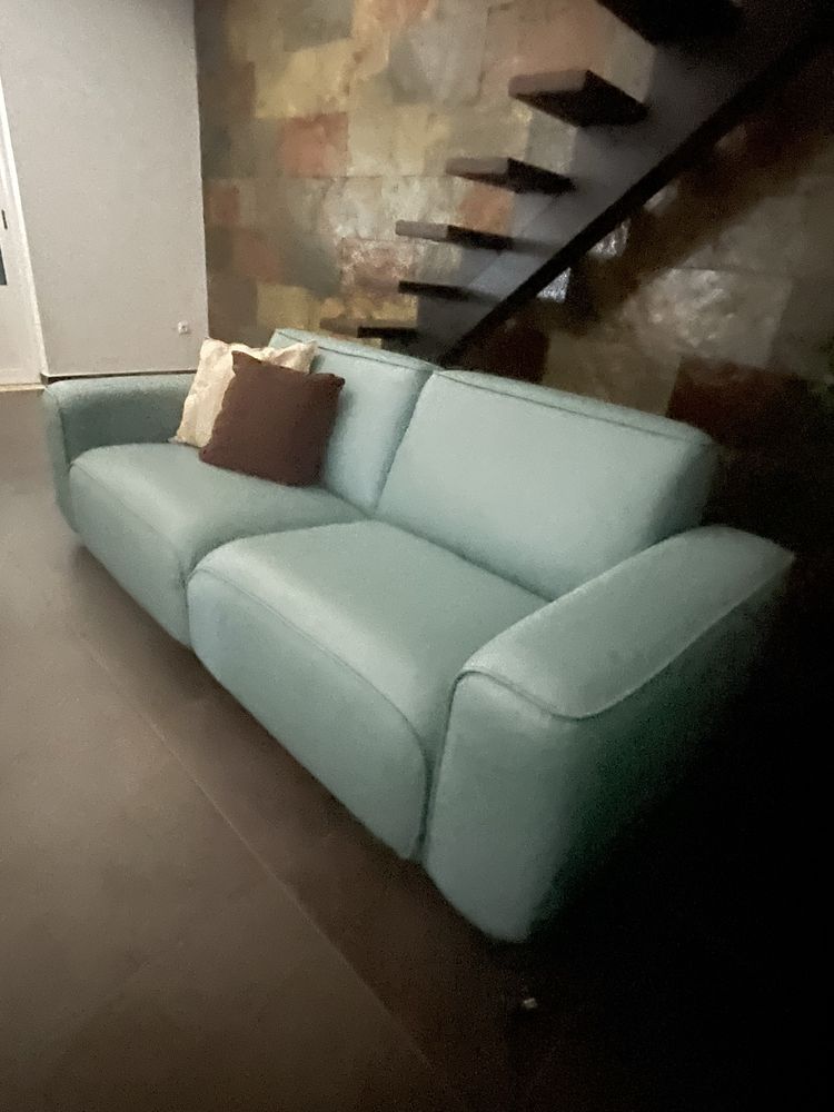 Sofá azul ikea n