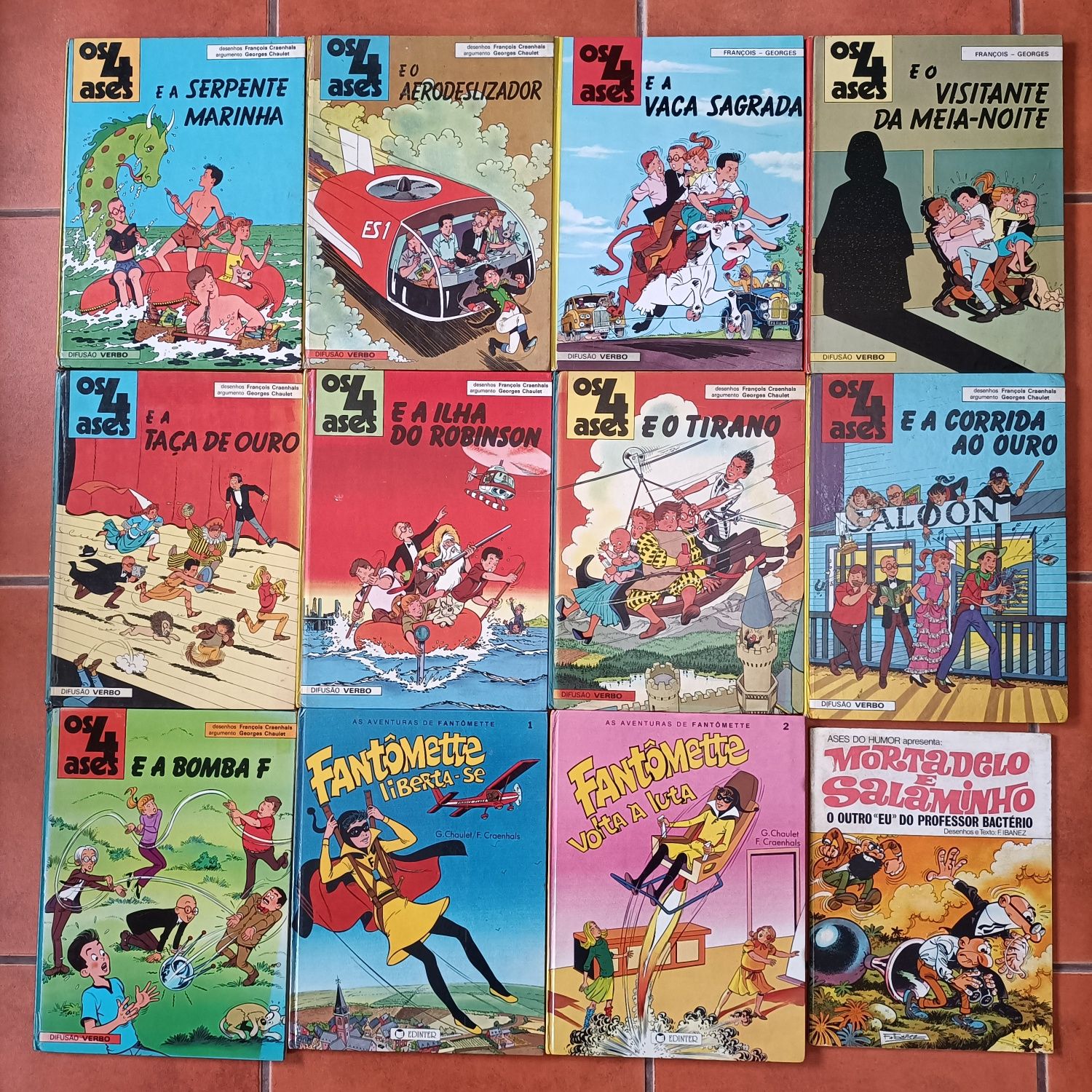 41 Livros Mortadelo e Salaminho,  Yakari, Tintin, Joana, João, Macaco