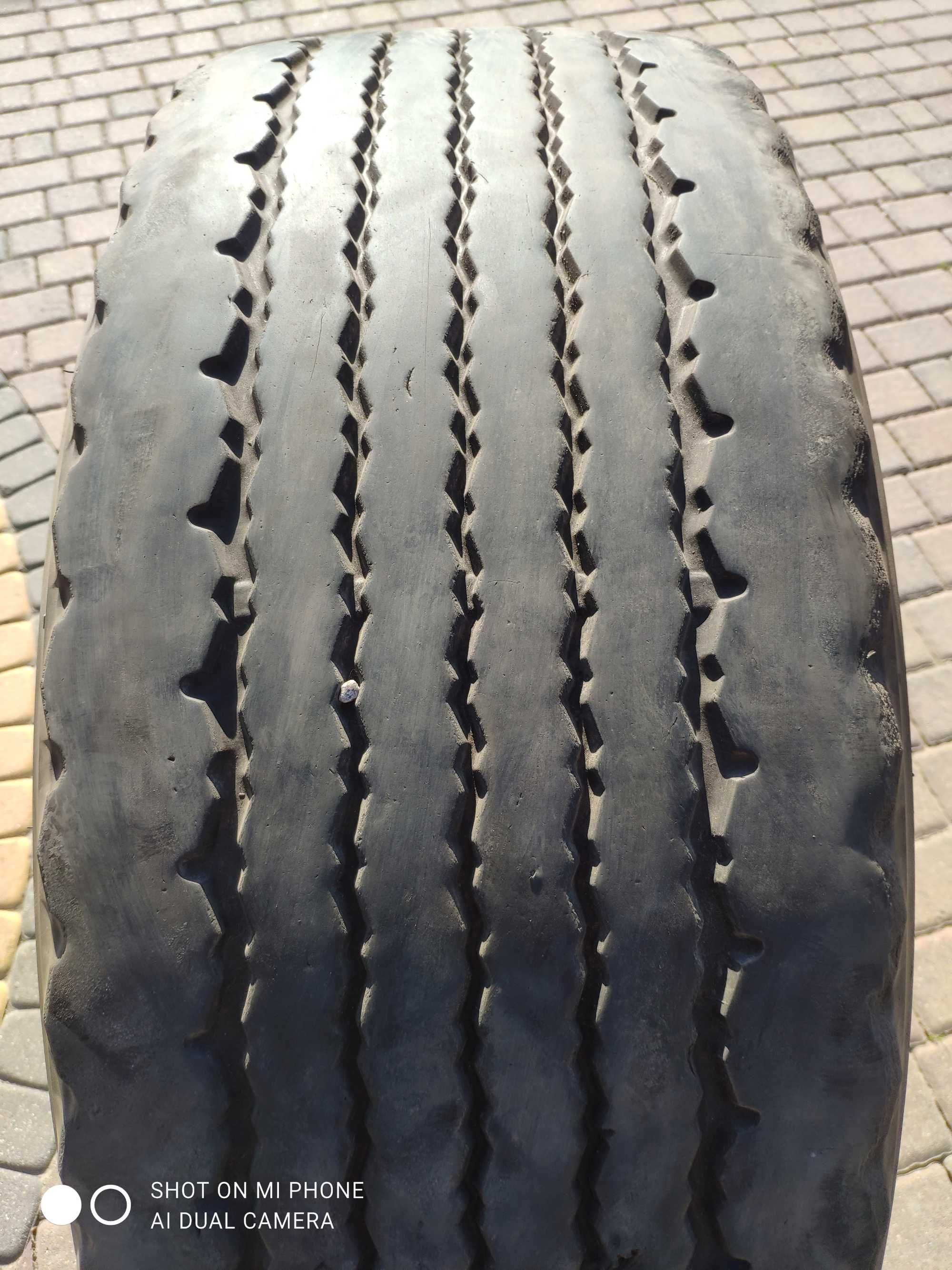 Opona Opony 385/65R22,5 " BRIDGESTONE R164 naczepa przyczepa 5 rowków