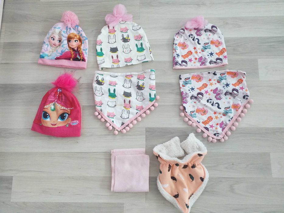 Zestaw czapki kominy