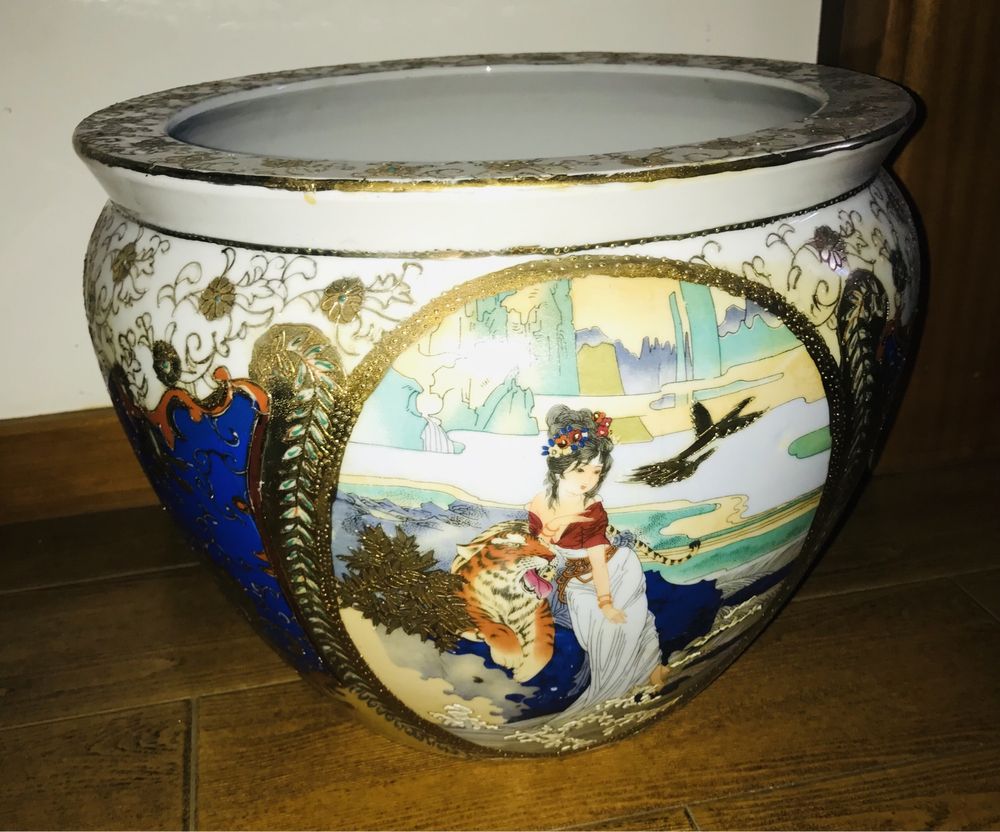 Vaso chinês - muralha da China