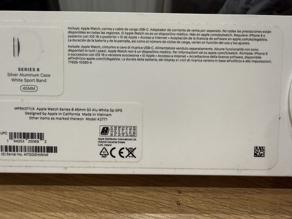 Apple Watch series 8 45mm