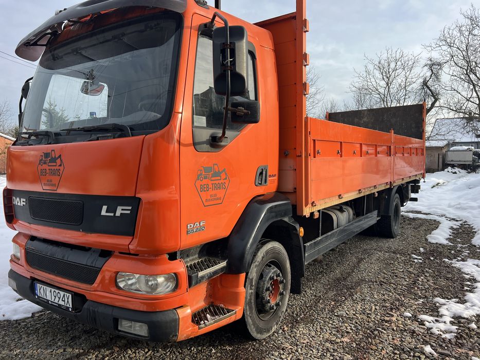 DAF Skrzyniowy  LF55 220 /Niski przebieg /Winda UDT