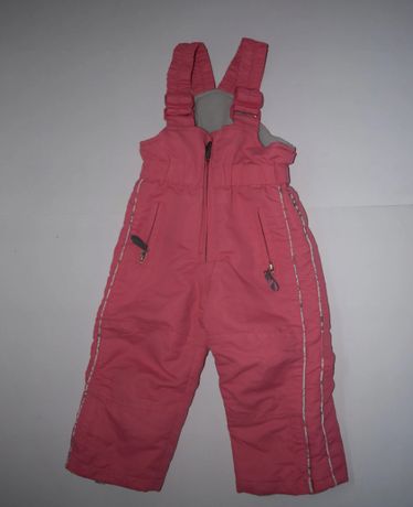 Spodnie narciaskie snowboardowe różowe dziewczynka r. 86