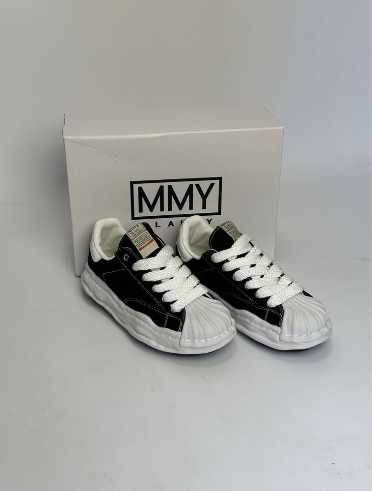 MMY Blakey Maison Mihara Yasuhiro | Стильні кеди | Білі/чорні