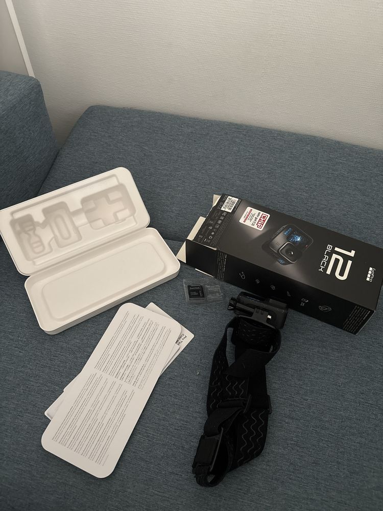 Go pro hero 12 + karta pamieci z adapterem