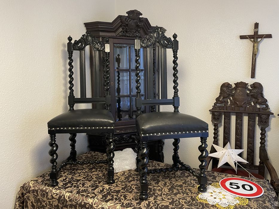 Krzesła Gdańskie 2 szt