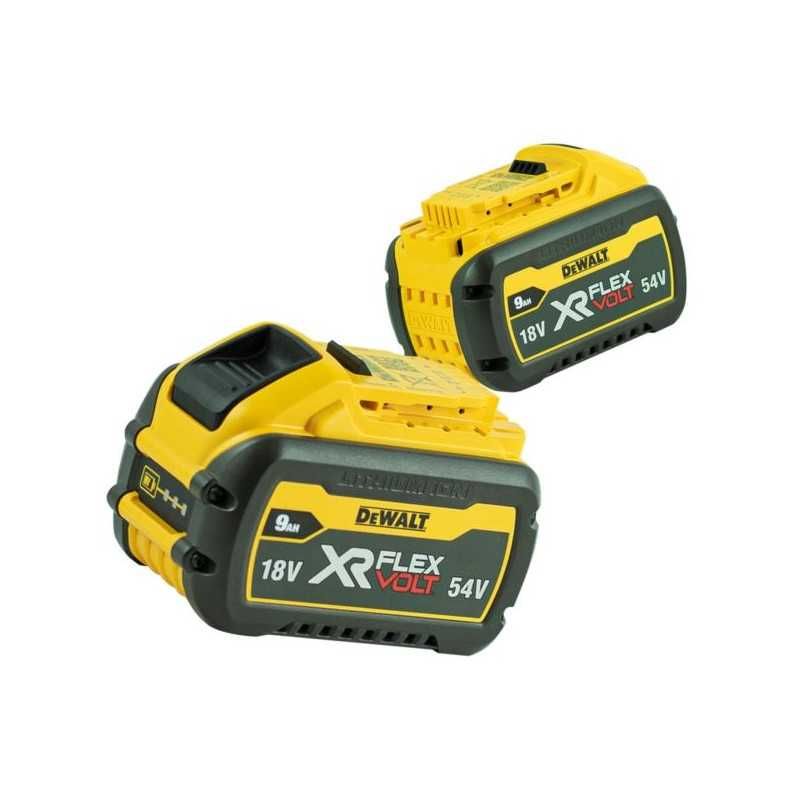ZESTAW zasilający 3 akumulatorów 54V 9,0AH i ŁADOWARKA DEWALT DCB118X3