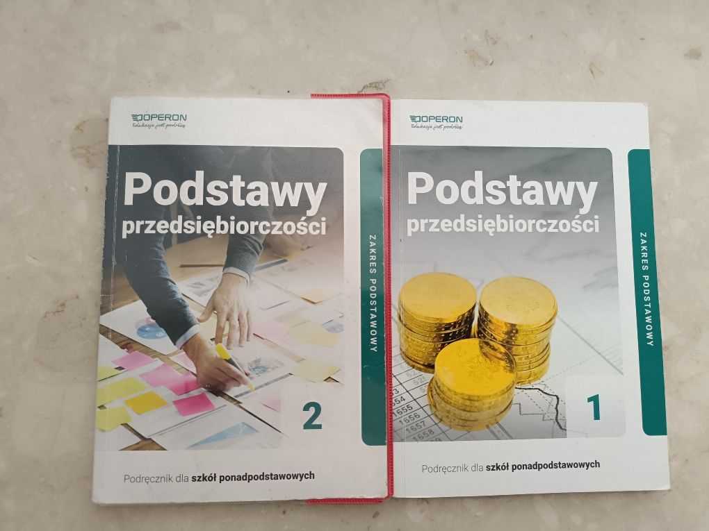 Zestaw podstawy przedsiębiorczości 1 i 2