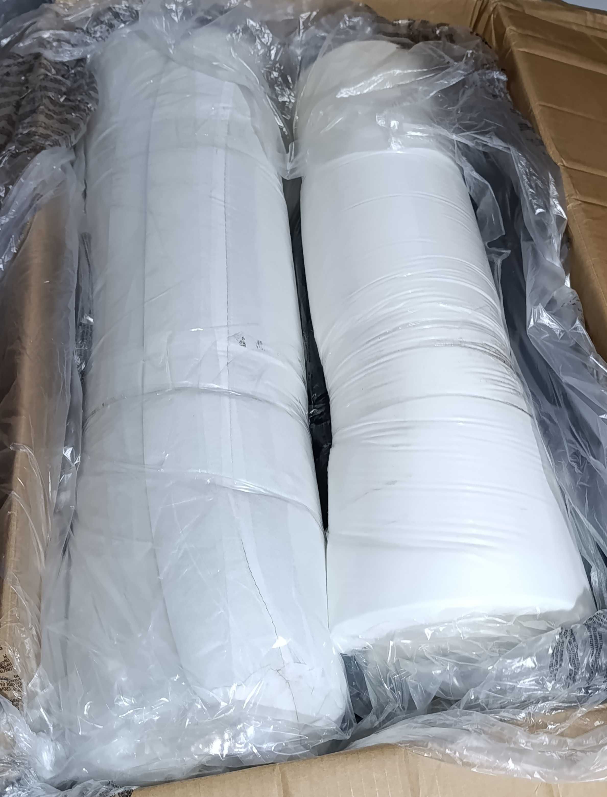 2 Osobowa Sofa kolor szary 120 cm sztuczna skóra