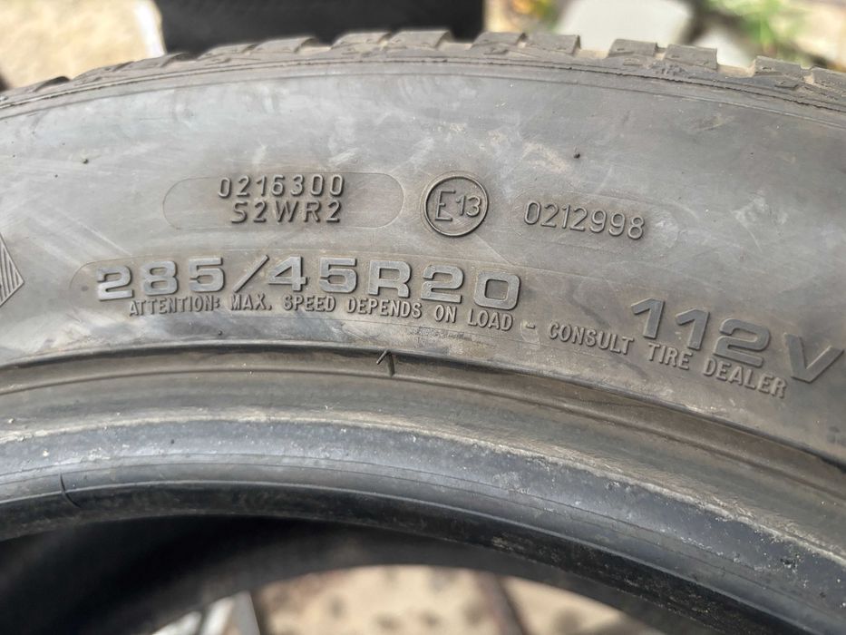 285-45-R20 GOODYEAR ULTRA-8 = 1 штука зимняя резина GERMANY 2024