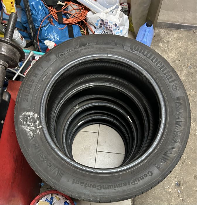 Ładne opony Continental 2021r - gwarancja,faktura