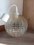 Lampa wisząca kula szklana