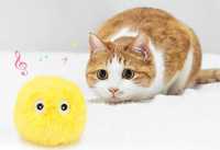 Zabawka dla kota piłka kula interaktywna dźwięki kocimiętka