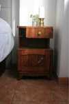 Art deco mesa de cabeceira