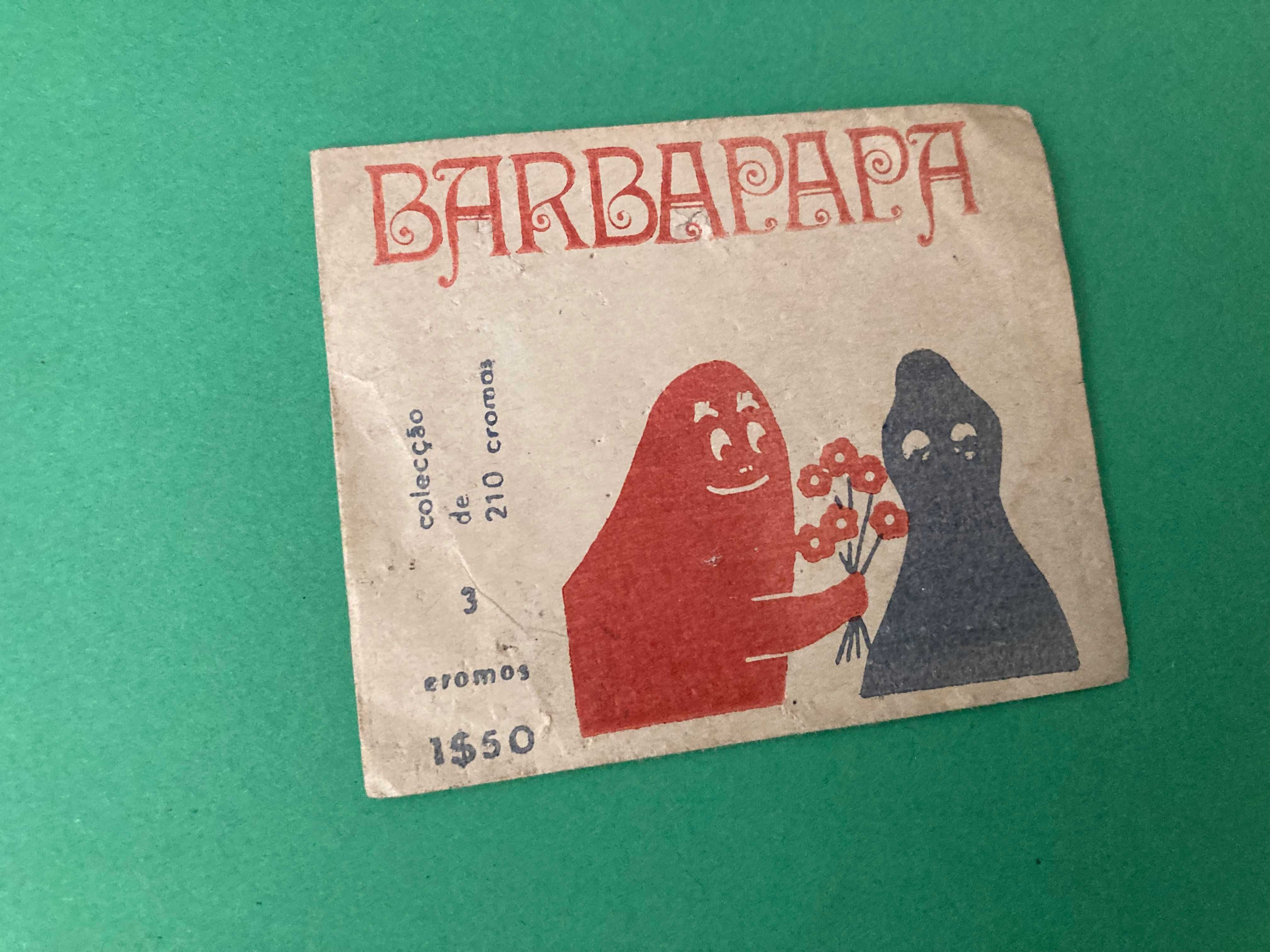 Rara carteira/saqueta de cromos Barbapapa APR