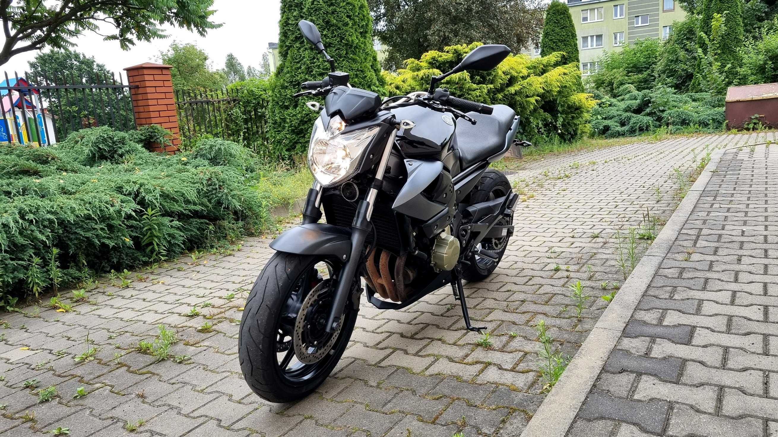 Yamaha XJ6 2009r dodatki, 38.000km, zarejestrowana, ładna.