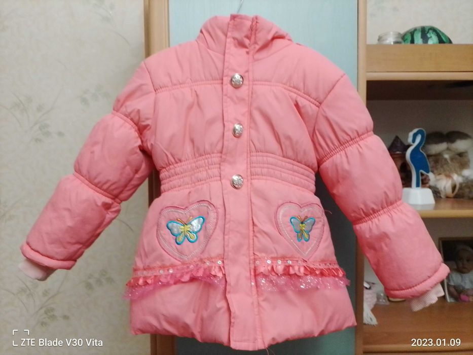 Куртка на девочку осень