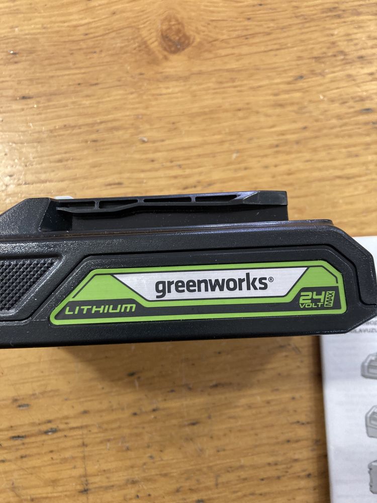 Bateria Greenworks 24V 2Ah G24B2 - Novo