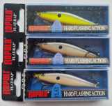 Rapala Flat Rap 6 zestaw nr.1  HSS, OPSD, PDS