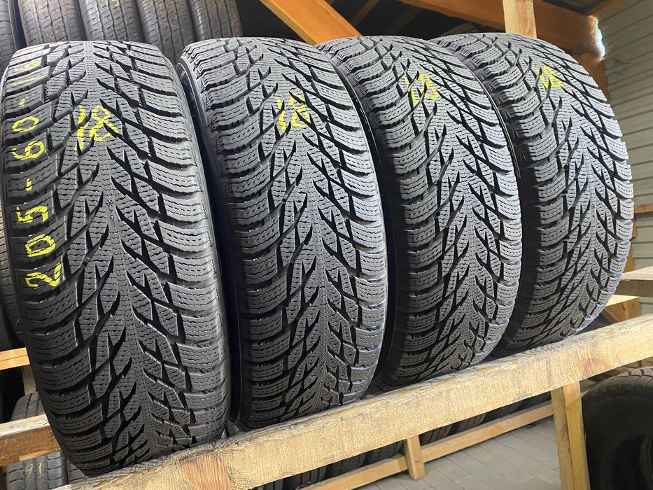 Зимові шини 205/60R16 Nokian Hakkapeliitta R3  8+мм 4шт