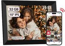 Цифрова фоторамка / Цифровая фоторамка Akimart Frameo 10.1" HD IPS