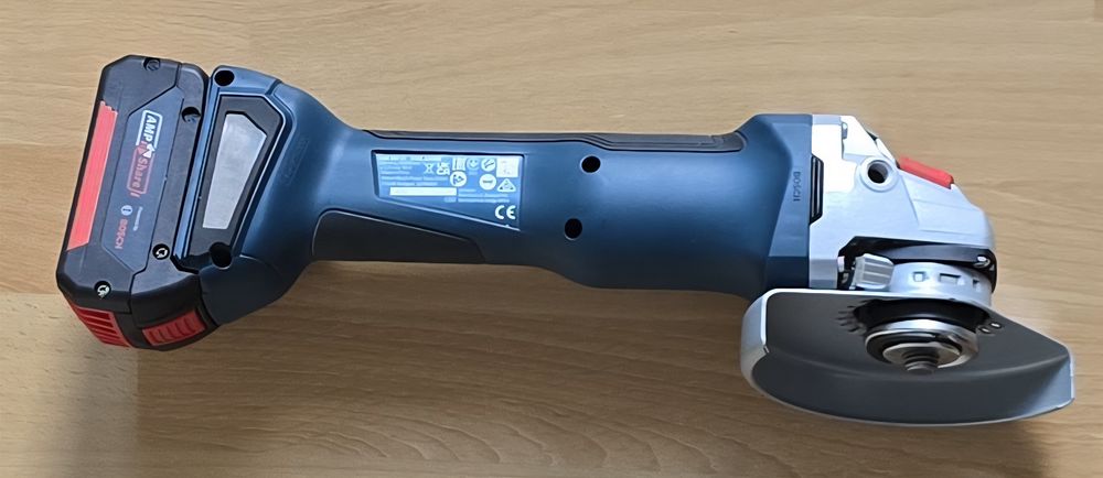 BOSCH GWS 18V-10 Szlifierka Kątowa Flex Diax 2xAku5.0Ah Ładowarka NOWA