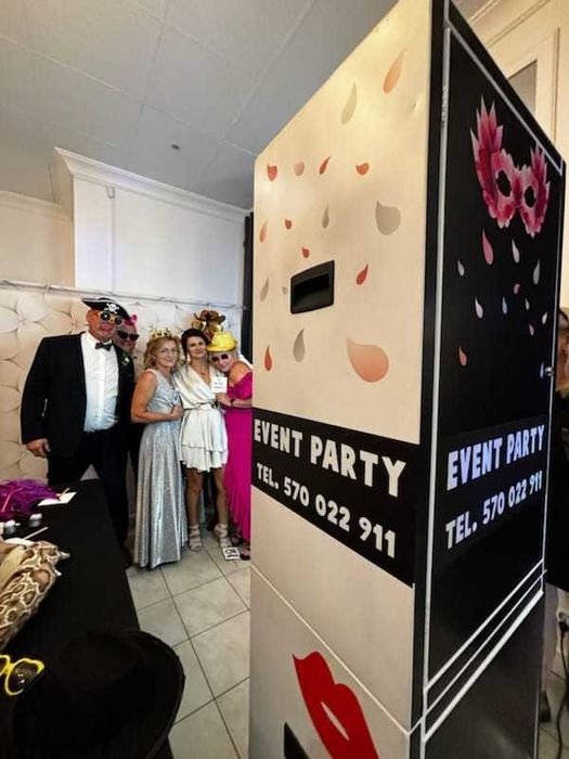 Fotobudka 360 Ciężki dym Fontanna iskier miny dymne