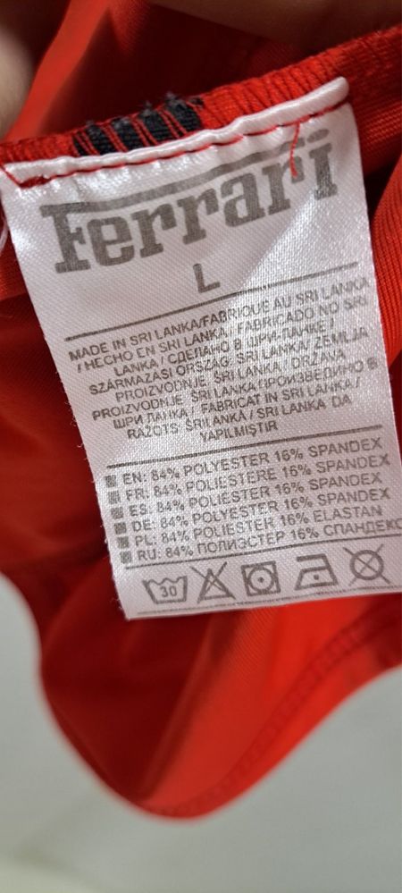 Футболка Ferrari, нова