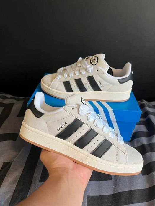 Buty damskie Trampk Adidas Campus 00s Crystal White Core Black R.38