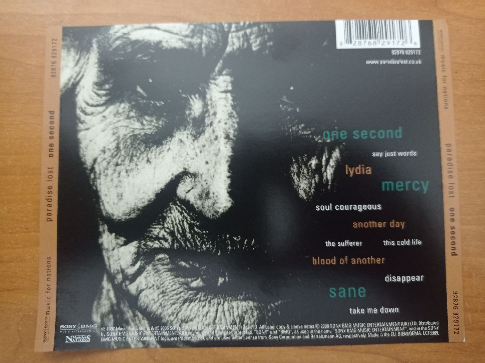 Paradise Lost - One second