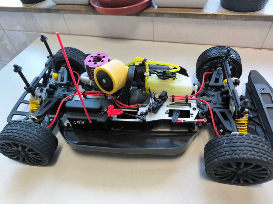 Carro RC Viper GTR Escala 1/7 Combustão Troca/Venda