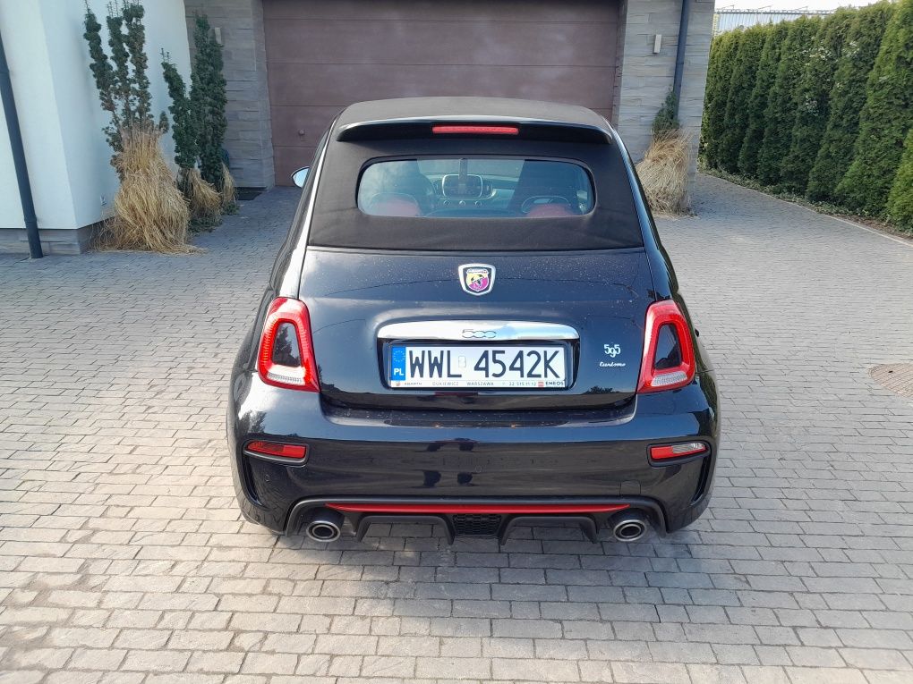 Abarth 595 Turismo cabrio .Salon Polska