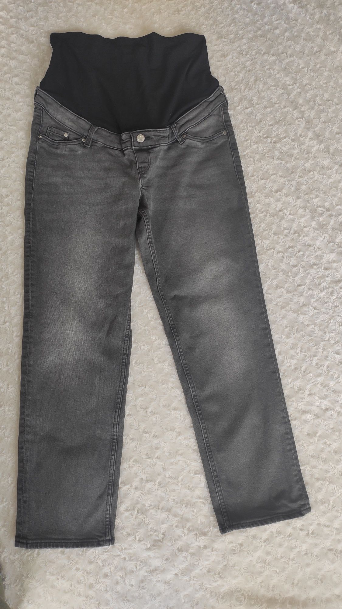 Spodnie/jeansy ciążowe hm M/38