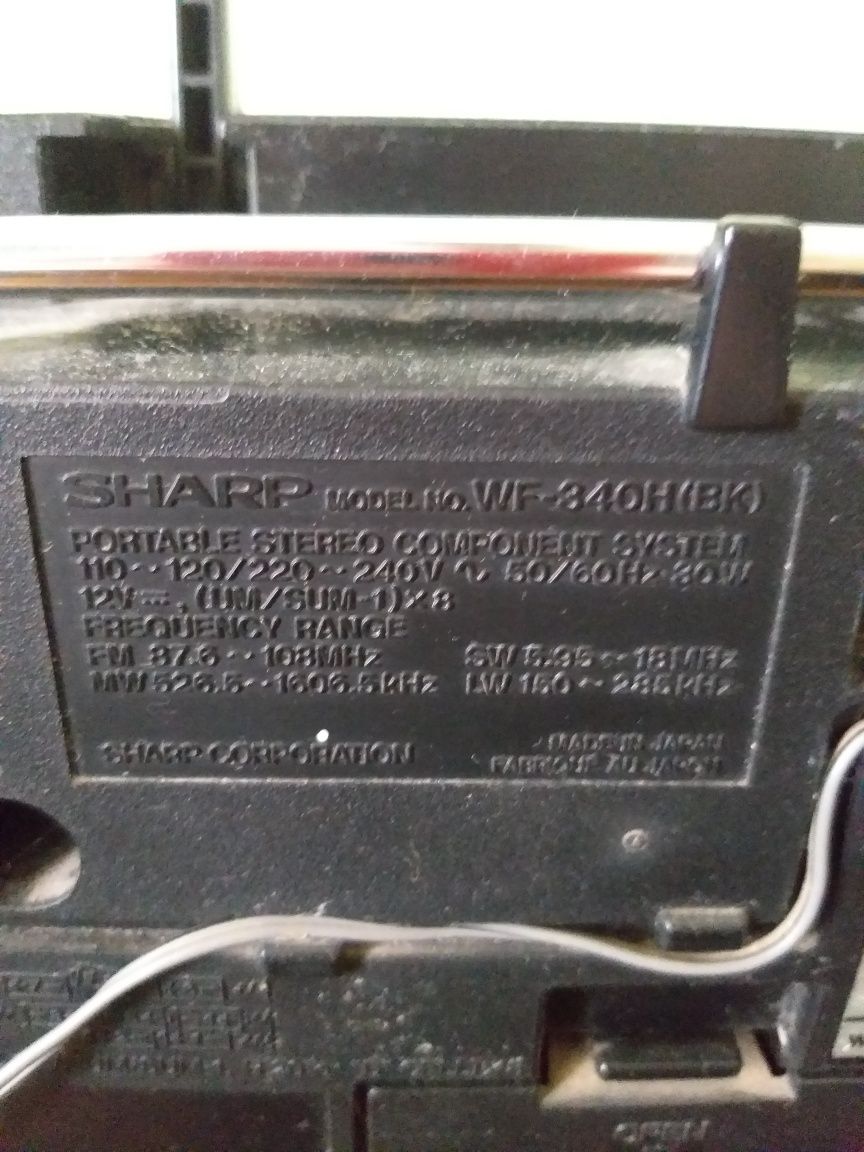 Магнитола "SHARP"