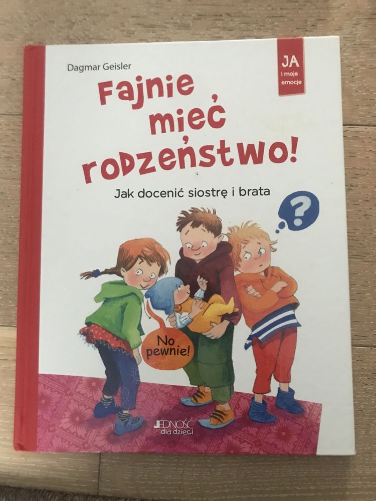 Książeczka Fajnie mieć rodzeństwo