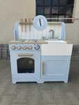 Drewniana kuchnia country blue, Tidlo