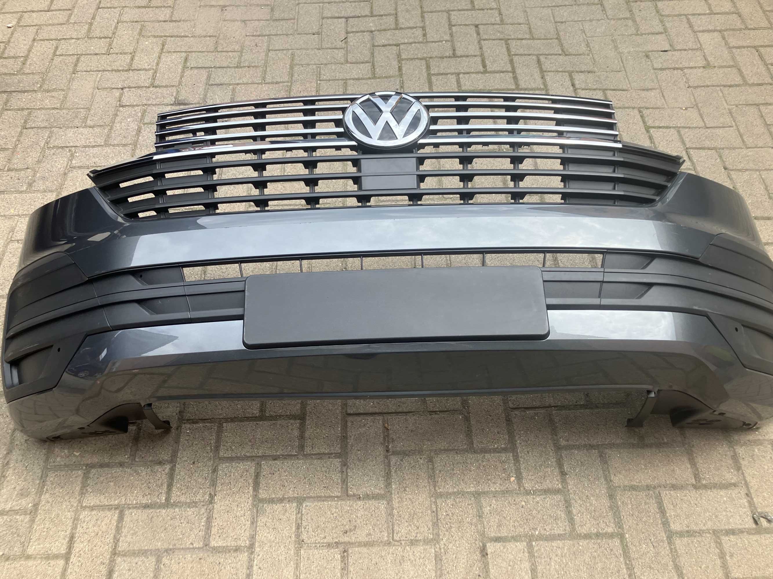Zderzak przód przedni do Vw T6.1; T6 Lift Multivan, Caravelle bez PDC