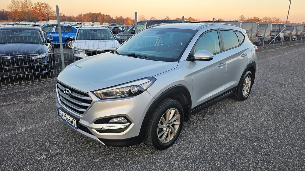 Hyundai Tucson 1.6 Benz.136KM/Salon PL/1 Właściciel/Serwis ASO/Pakiet zimowy